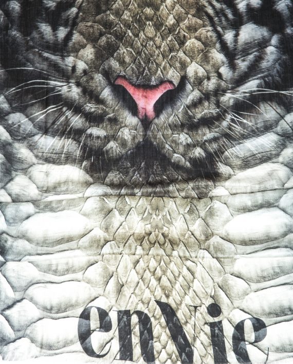 enVie Snowtiger Big Size Modal Scarf 135x270cm ZOOM02