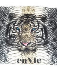 enVie Snowtiger Silk Foulard Carée