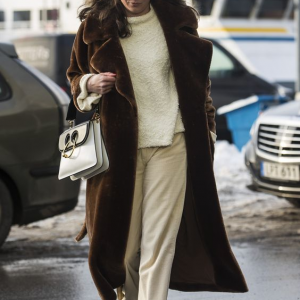 sheared mink coat