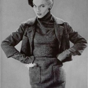 christian dior robe 1954