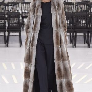 Dior fur coat 2018 sale